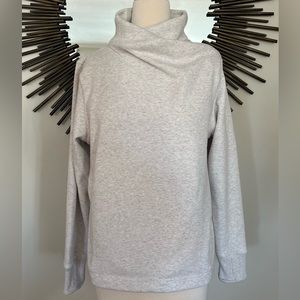 Athleta Cozy Karma Twist Neck Sweatshirt
